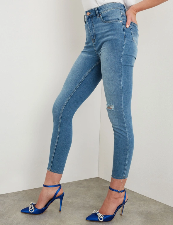 Rockmans Ankle Length Skinny Jeans, hi-res image number null