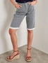 Rockmans Knee Length Comfort Waist 5 Pocket Shorts, hi-res