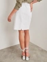 Rockmans Knee Length Utility Belted Skirt, hi-res