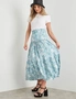 Rockmans Belted Tiered Frill Maxi Skirt, hi-res
