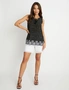 Rockmans Sleeveless Embroidered Tank, hi-res