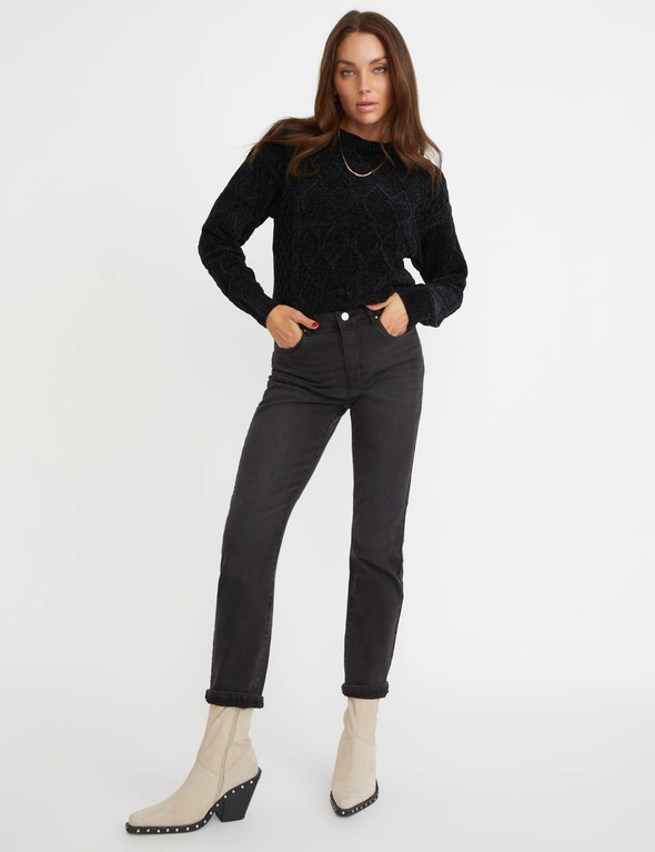 Rockmans Cable Chenille Jumper, hi-res image number null