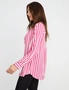 Rockmans Striped Collared Long Sleeve Shirt, hi-res