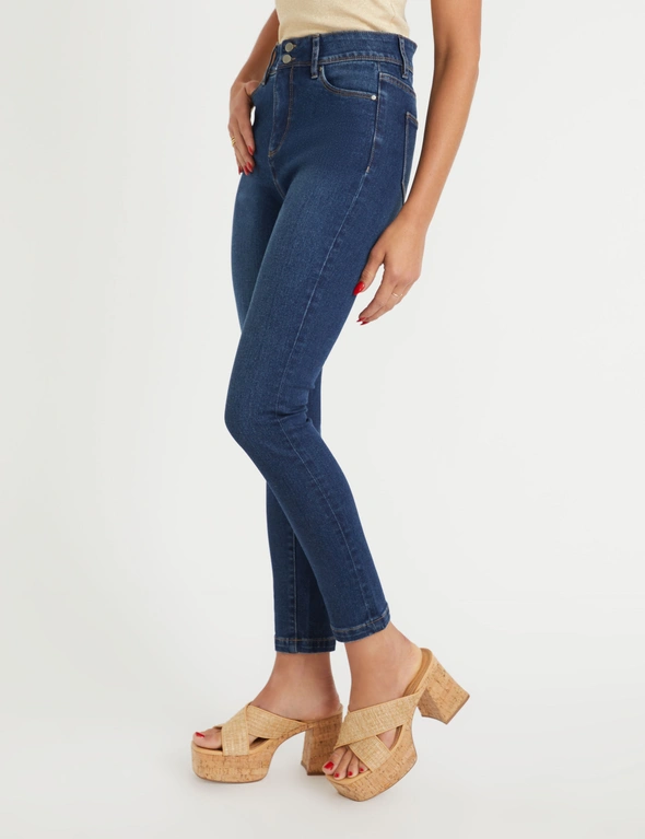 Rockmans Double Button Skinny Jean, hi-res image number null