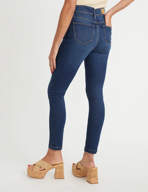 Rockmans Double Button Skinny Jean, hi-res image number null