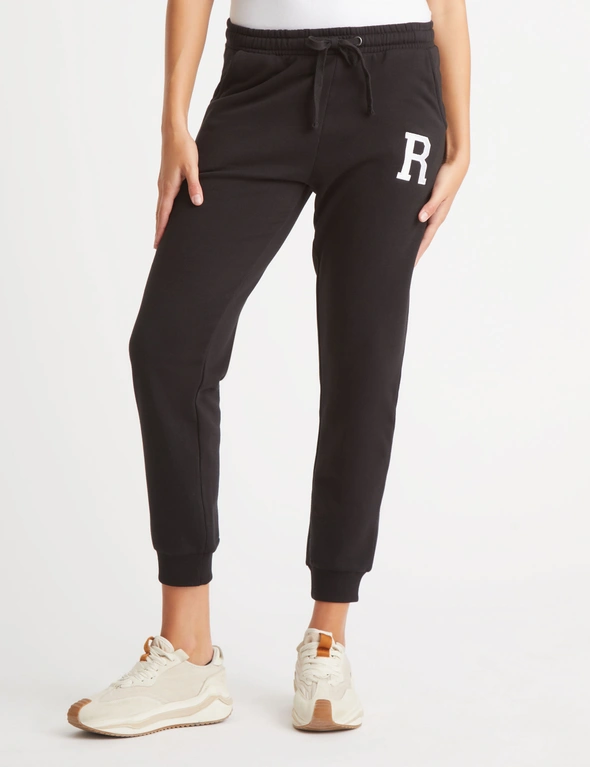 Rockmans "R" Cuffed Trackpant, hi-res image number null