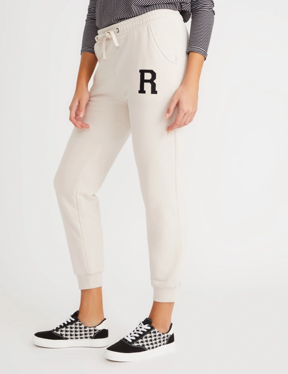 Rockmans "R" Cuffed Trackpant, hi-res image number null
