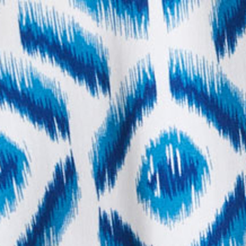 BLURRED BLUE IKAT