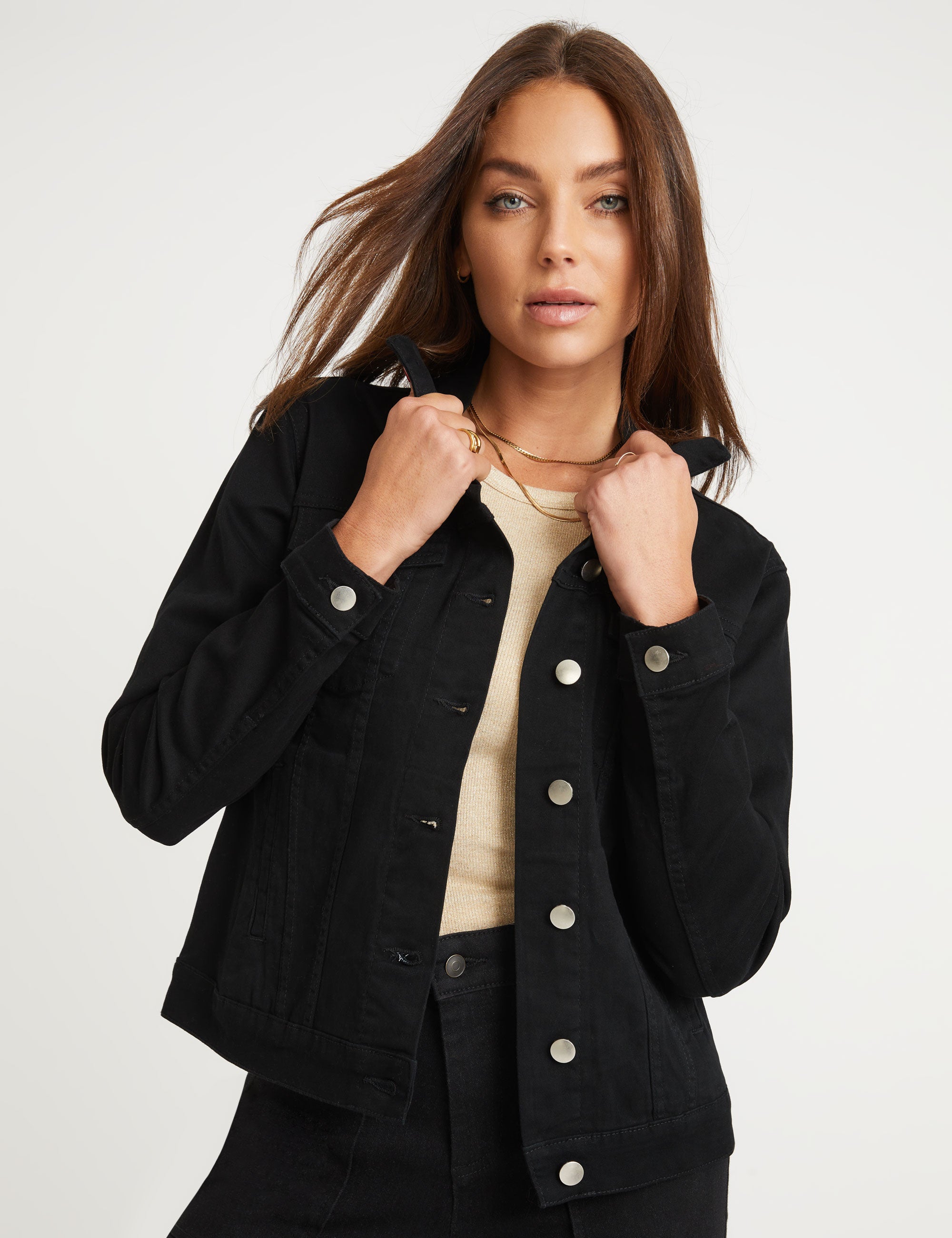 Rockmans Everyday Denim Jacket | W Lane