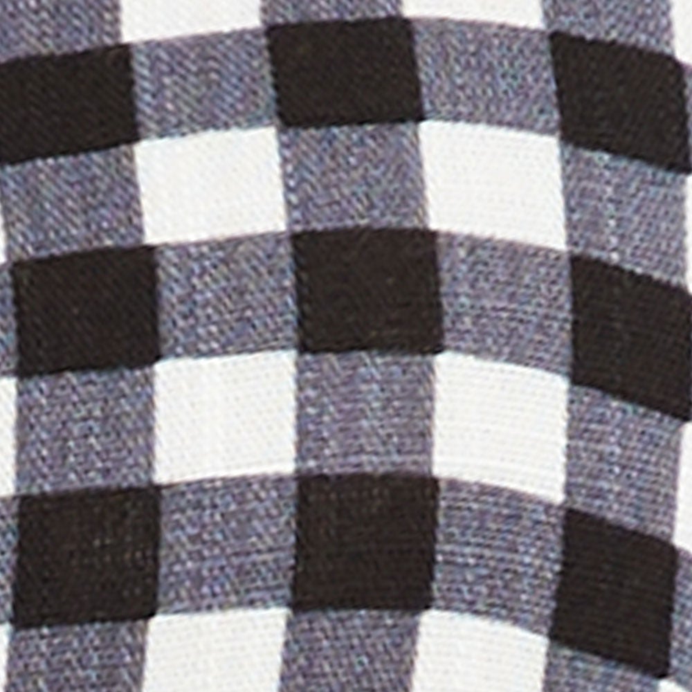 BLACK GINGHAM