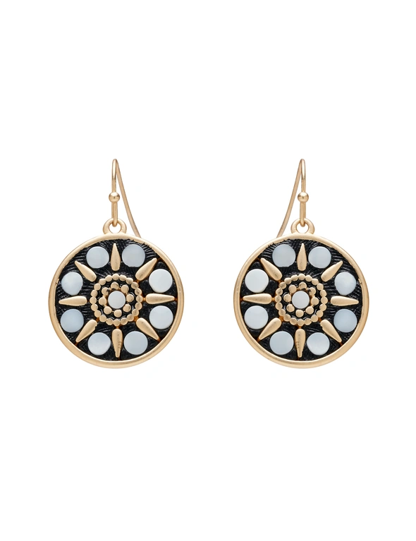 Rockmans Collage Drop Earrings, hi-res image number null
