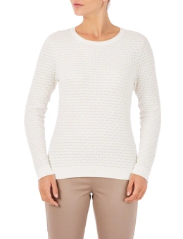 W.Lane Honeycomb Lurex Sweater