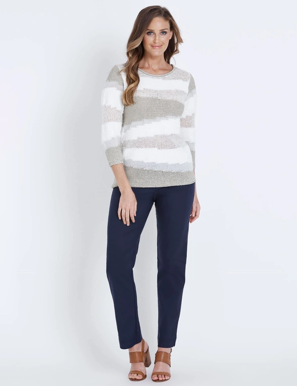 W.Lane Spliced Sequin Sweater, hi-res image number null