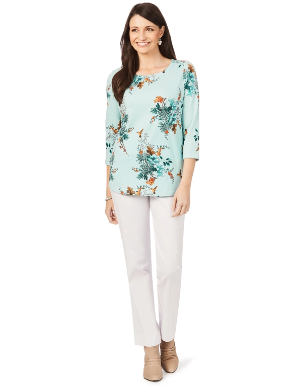 W.Lane Floral Placement Top, hi-res image number null