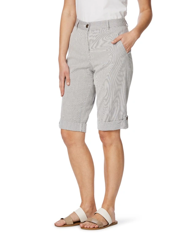 W.Lane Pin Stripe Shorts, hi-res image number null