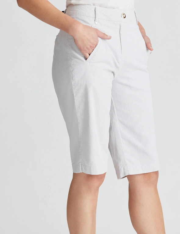 W.Lane Micro Stripe Shorts, hi-res image number null