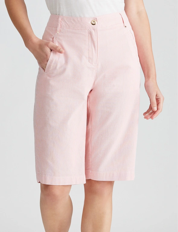 W.Lane Micro Stripe Shorts, hi-res image number null