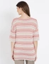 W.lane Multi Stripe Short Sleeve Pullover, hi-res