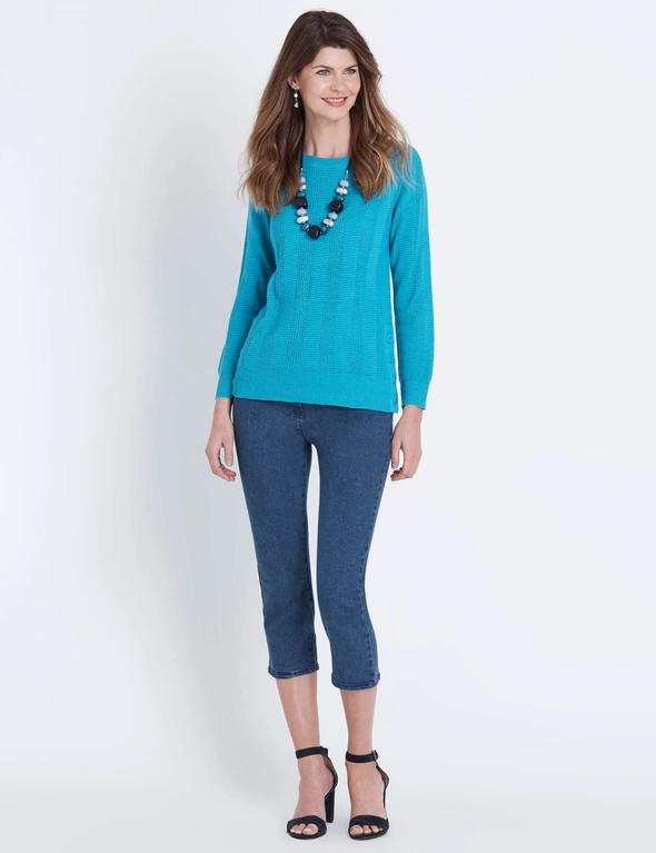 W.Lane Button Textured Knitwear Top, hi-res image number null