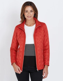 W.Lane Paneled Quilted Puffer Jacket
