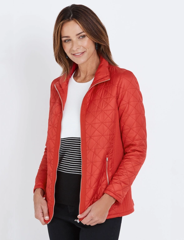 W.Lane Paneled Quilted Puffer Jacket, hi-res image number null