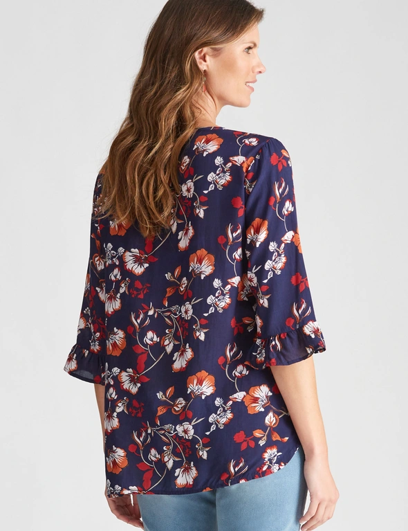 W.Lane Floral Woven Tunic, hi-res image number null