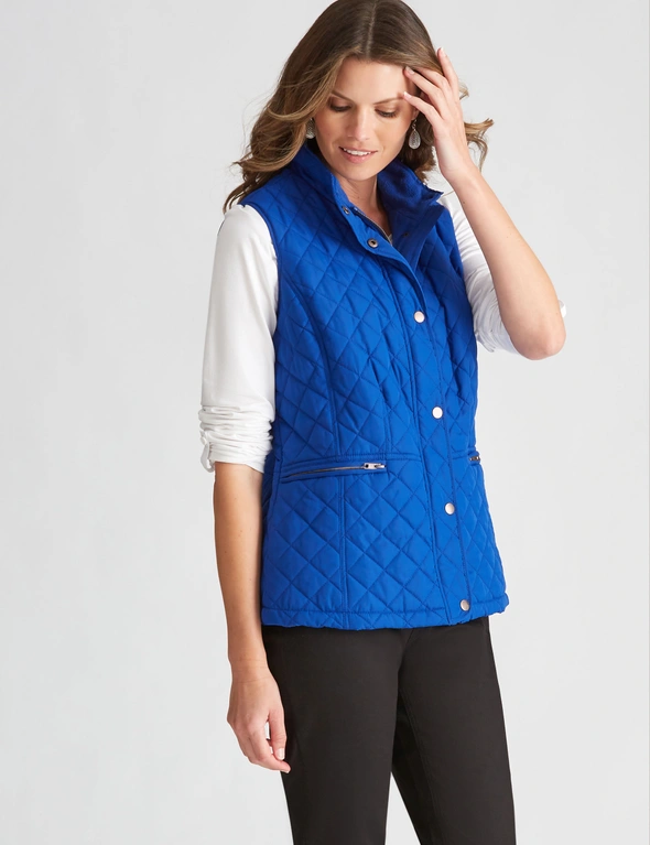 W.Lane Quilted Sleeveless Puffer, hi-res image number null