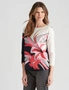 W.Lane Floral Placement Pullover Top, hi-res