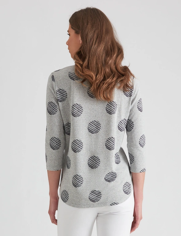 W.Lane Spliced Spot Tunic, hi-res image number null
