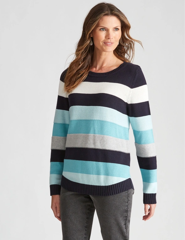 W.Lane Stripe Pullover, hi-res image number null