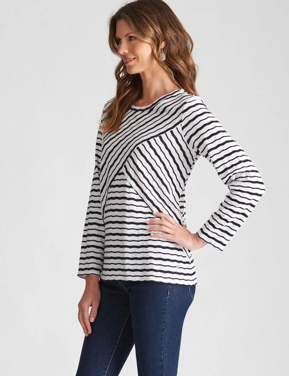 W.Lane Spliced Texture Top, hi-res image number null