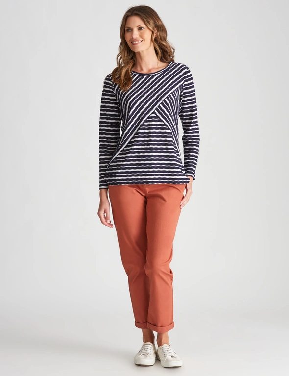 W.Lane Spliced Texture Top, hi-res image number null