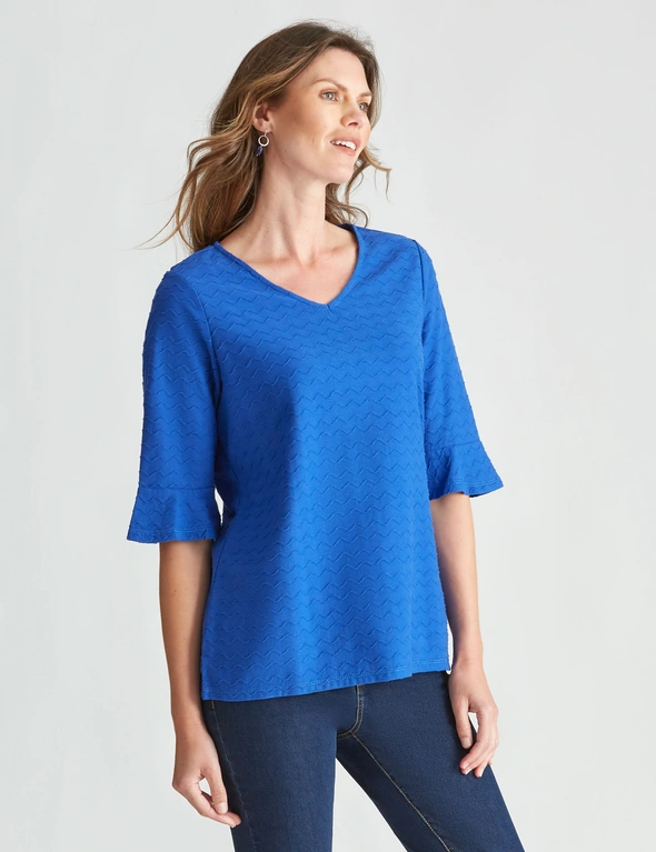 W.Lane Frill Sleeve Top, hi-res image number null