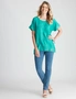 W.Lane Fern Embroidered Sequin Top, hi-res