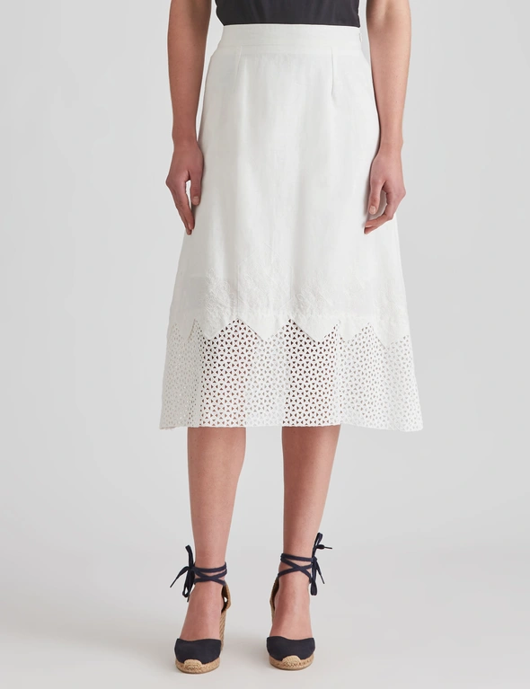 W.Lane Broderie Lace Skirt, hi-res image number null