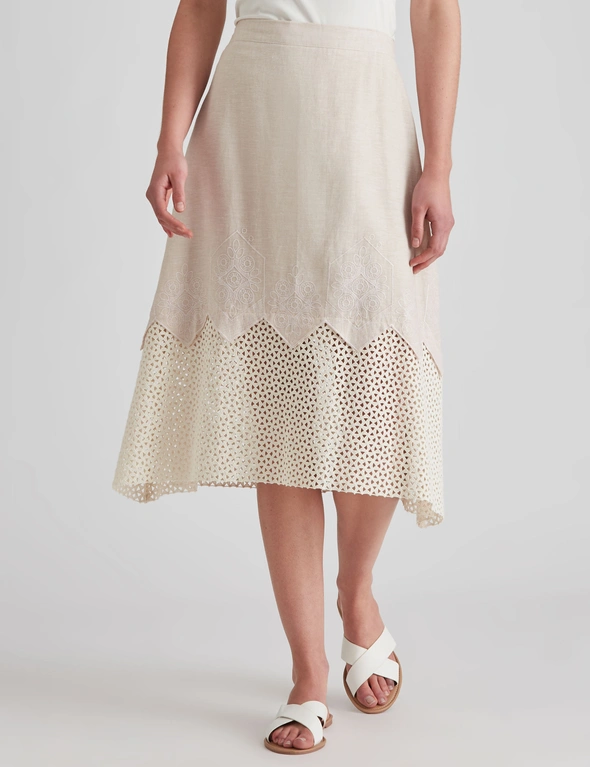 W.Lane Broderie Lace Skirt, hi-res image number null
