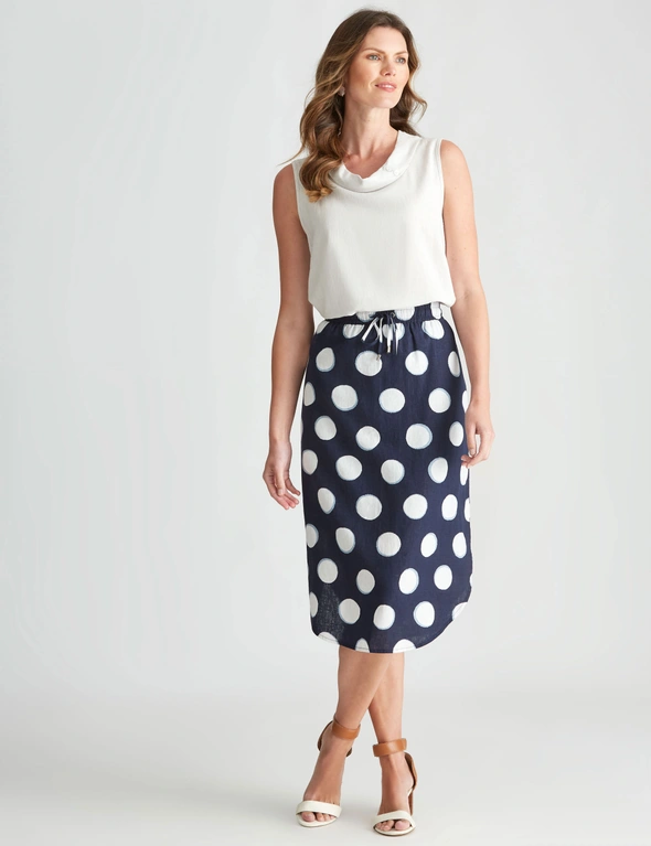 W.Lane Curved Hem Pocket Skirt, hi-res image number null