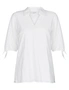 W.Lane Embroidered Tie Sleeve Top, hi-res