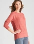 W.Lane Cable Short Sleeve Pullover, hi-res
