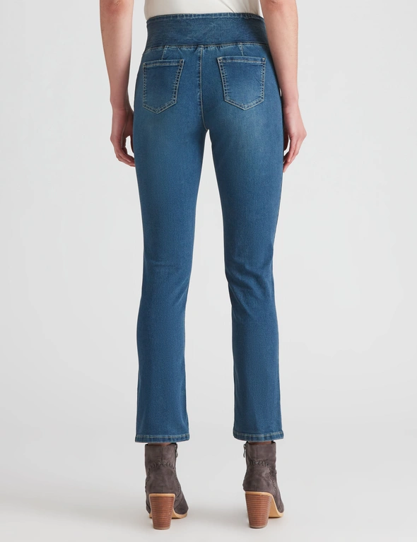 W.Lane Comfort Straight Leg Full Length Jeans, hi-res image number null