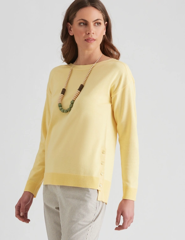 W.Lane Button Detail Pullover Top, hi-res image number null
