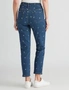 W.Lane Embroidered Anchor Ankle Jean, hi-res
