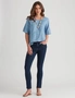 W.Lane Linen Embroidered Top, hi-res