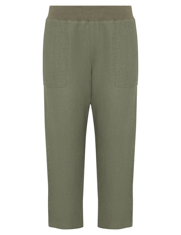 W.Lane Linen Crop Pants, hi-res image number null