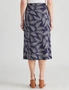 W.Lane Linen Spot Skirt, hi-res