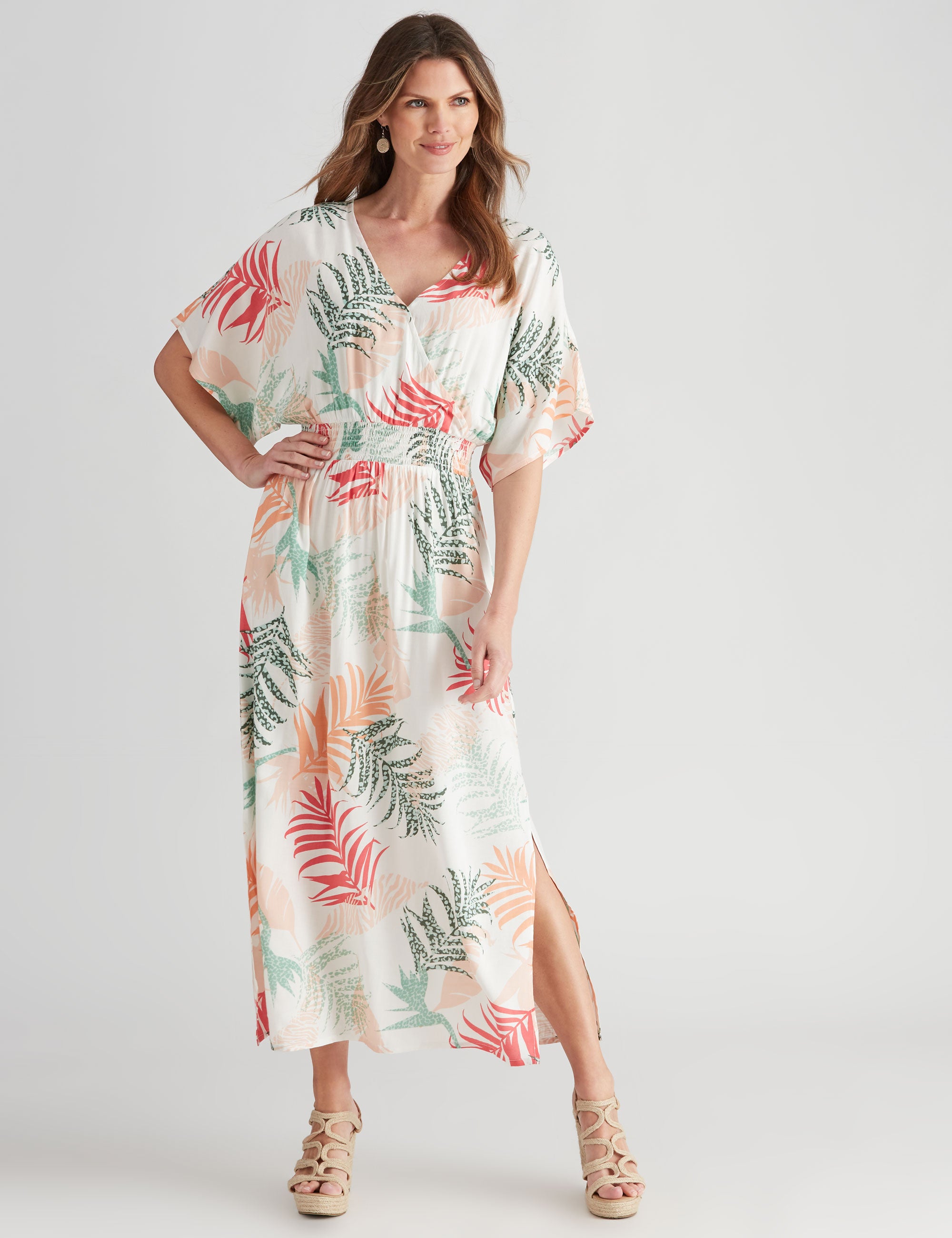 W.Lane Rouched Maxi Dress | W Lane