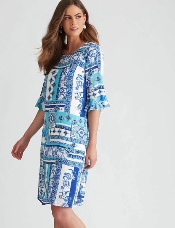 W.LANE ABSTRACT DRESS, hi-res image number null