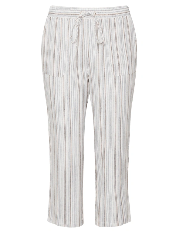 W.Lane Linen Crop Pants, hi-res image number null