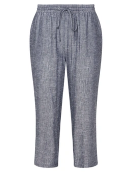 W.Lane Linen Crop Pants