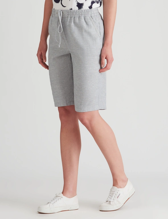 W.Lane Linen Shorts, hi-res image number null